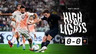 HIGHLIGHTS SERIE A | JUVENTUS 0-0 ROMA | All Square at the Allianz Stadium