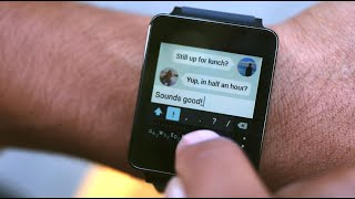 First Ever Typing On Android Wear