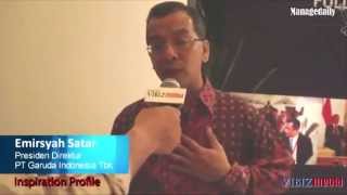 Passion, Emirsyah Satar, Presdir PT Garuda Indonesia Tbk, Business Lounge 5 Juli 2013