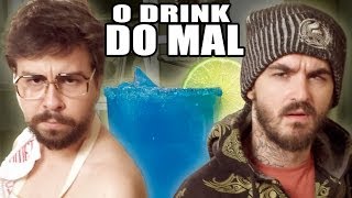 Drink da Química do Mal - Margarita Blue Meth