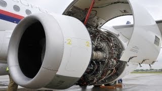 Engine SaM146 for Sukhoi Superjet 100 / Двигатель SaM146 для Сухой Суперджет 100