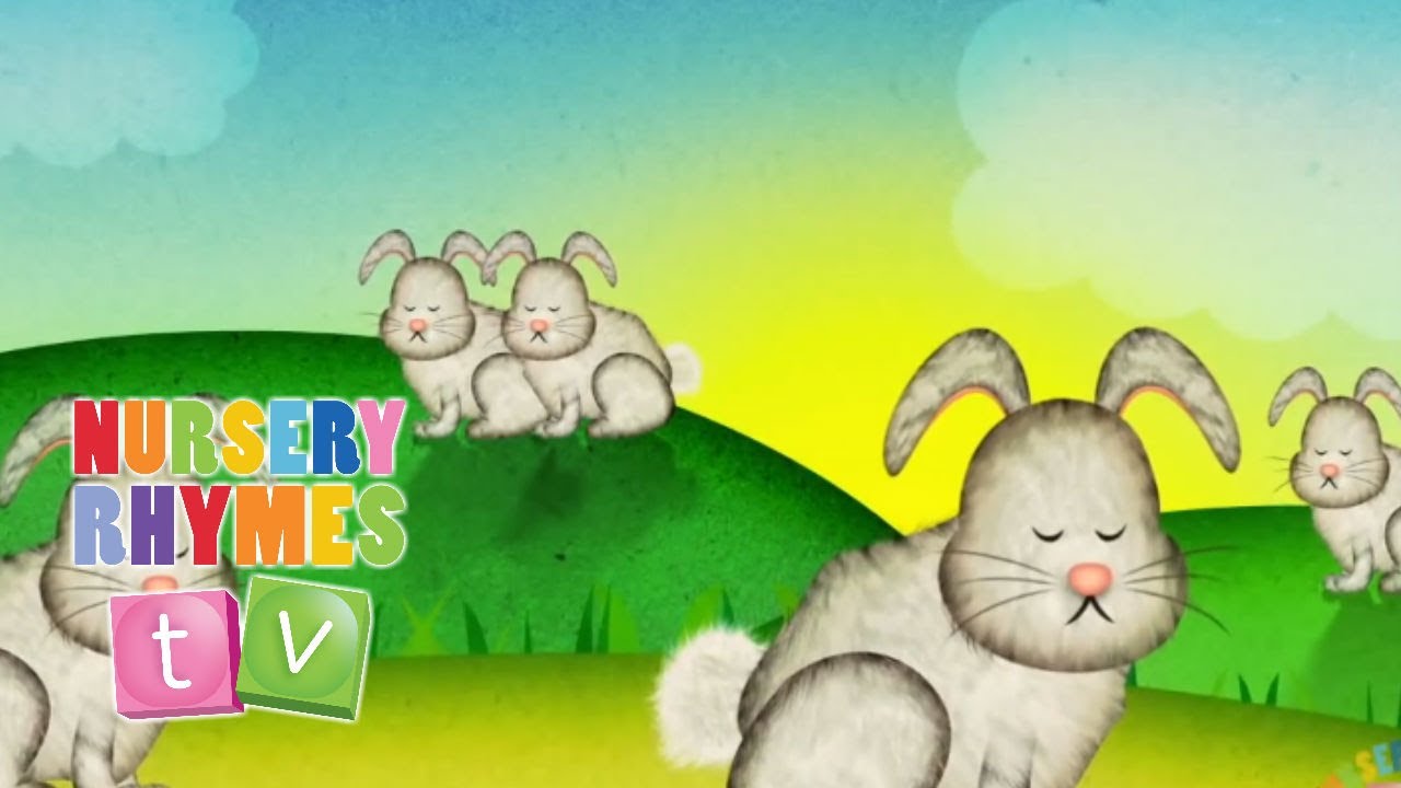 SLEEPING BUNNIES | Nursery Rhymes TV. Toddler Kindergarten Preschool