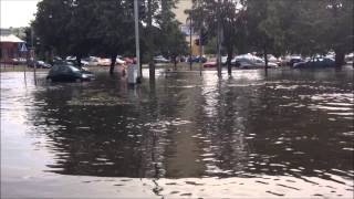 Powódź na u. Rydygiera 19 w Toruniu | 6 Lipca 2014