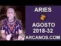 Video Horscopo Semanal ARIES  del 5 al 11 Agosto 2018 (Semana 2018-32) (Lectura del Tarot)
