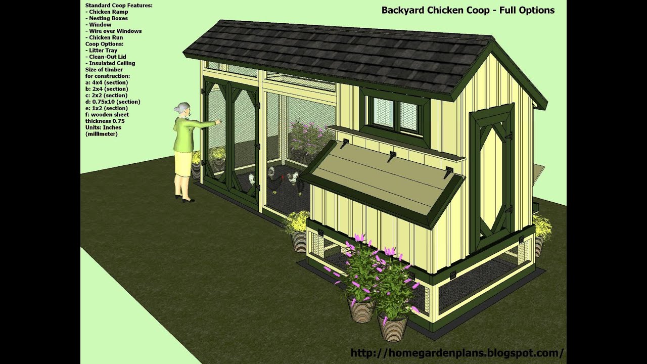 ... Backyard Chicken Coop Plans - How To Build a Chicken Coop - YouTube