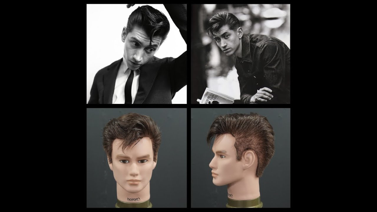 Alex Turner Haircut Tutorial & Hairstyle - TheSalonGuy - YouTube