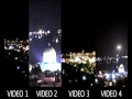 UFO in Jerusalem (28/01/2011) 4 Videos Synchronized
