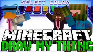 WHAT IS THAT!? Minecraft Draw My Thing Minigame w/ HuskyMudkipz and Bashur