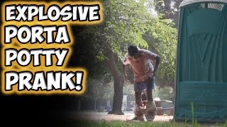 Explosive Porta Potty Prank