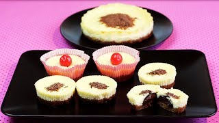 NUTELLA SURPRISE MINI CHEESECAKE