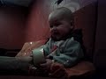 Laughing Baby. Funny sticky tape