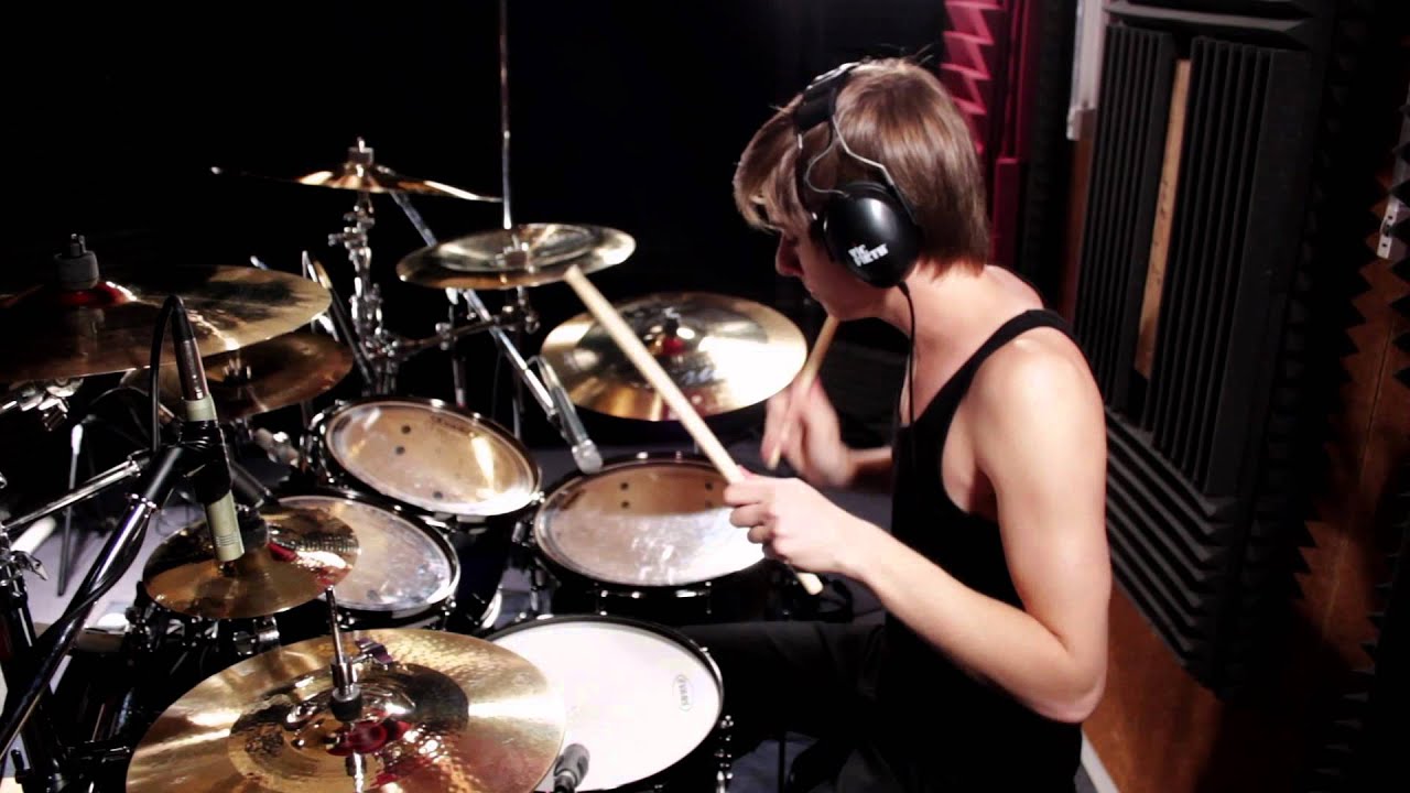 Luke Holland - Veil of Maya - Punisher Drum Cover - YouTube