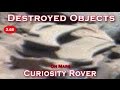 Destroyed Objects Laying On The Side Of Martian Hill On SOL 725