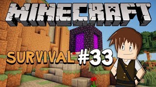 Minecraft Survival #33: O novo portal do Nether!