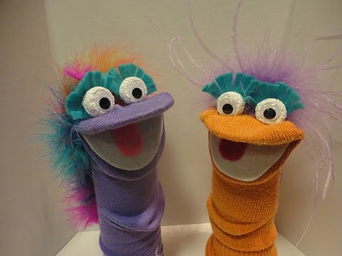 1501-1 Sock arm puppets on Hands On Crafts for Kids - YouTube