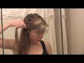 How To STRAIGHTEN YOUR HAIR with NO HEAT - No Blow Dryer or Flat Iron!!