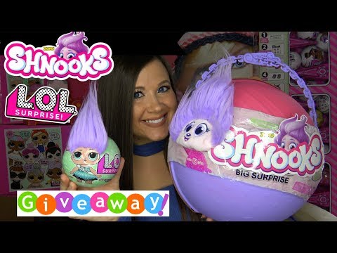 Download Custom LOL big surprise SHNOOKS LOL surprise dolls confetti pop series 3 wave 2 opening