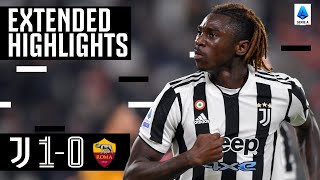 Juventus 1-0 Roma | Moise Kean Secures the Win! | EXTENDED Highlights
