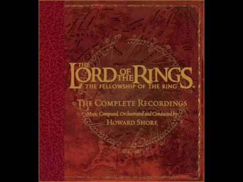 The Lord of the Rings: The Fellowship of the Ring Soundtrack - 12. A Journey In The Dark, This track deals with the Fellowship's doings in Moria. As such, it is a very dark track. The Ring is growing heavier for Frodo to carry and is weighing him down. The viewer is also introduced to Gollum - the Fellowship becomes aware that he is...