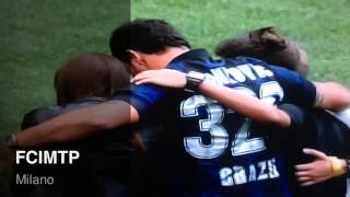 Saluto di Dejan Stankovic - Dejan Stankovic greating to fans in INTER vs Genoa 1080p HD