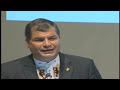 Conferencia magistral del Presidente Rafael Correa en la Universidad Técnica de Berlín