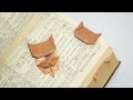 Origami Neko Bookmark (jo Nakashima) - Youtube