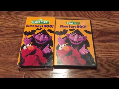 My Favorite Sesame Street Halloween VHS Tape and DVD