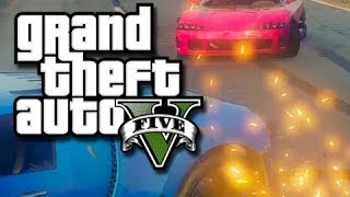 GTA 5 - Drag Races, Kicking People, and More!  (GTA 5 Custom Races and Funny Moments!)