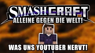 Alleine gegen zufällige Gegner! | MINECRAFT Smash