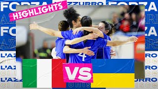 Highlights: Italia-Ucraina 4-2 | Futsal | Femminile | Amichevole