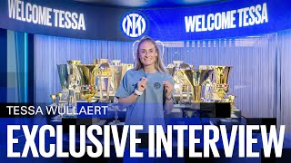 TESSA WULLAERT | EXCLUSIVE INTERVIEW🎙️⚫🔵?? #WelcomeTessa #InterWomen