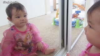 Baby Red Dot Experiment at 10 Months! - August 23, 2013 - itsJudysLife Vlog