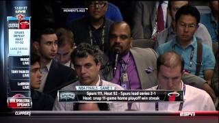 Bobby Ramos Question For Erik Spoelstra