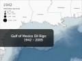 Gulf of Mexico Oil Rigs: 1942-2005