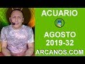 Video Horscopo Semanal ACUARIO  del 4 al 10 Agosto 2019 (Semana 2019-32) (Lectura del Tarot)
