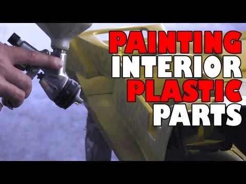Painting Interior Plastic Parts - YouTube