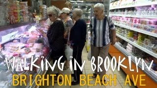 Walking in Brooklyn - Brighton Beach Avenue - part1/2