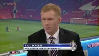 Paul Scholes has his say on David Moyes