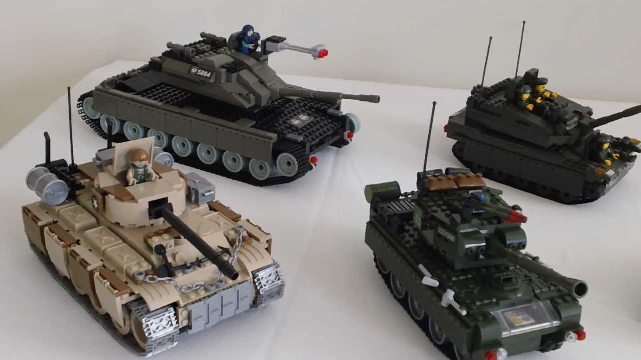 [HD] Lego Tank (and others) Collection and Review - YouTube