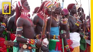 Samburu Warriors Drink Blood in Graduation Ceremony