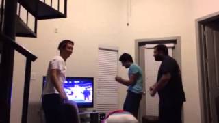 Rockets Fans React to Parsons then Damian Lillard Buzzer Beater