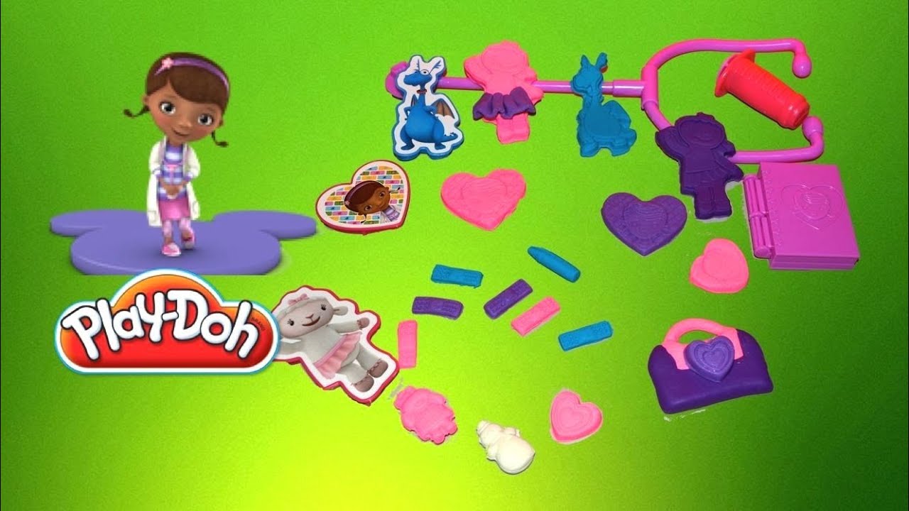 Disney Junior 2014 Play-Doh Doctor Kit Featuring Doc McStuffins - YouTube