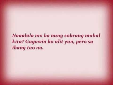 Tagalog Love Quotes :(