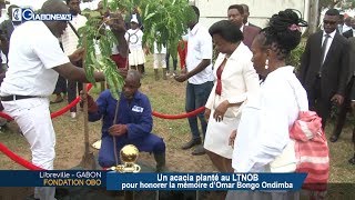 GABON / FONDATION OBO : Un acacia planté pour honorer la mémoire d’Omar Bongo Ondimba