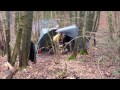 Our latest camp in the bushcraft cot Mk 2