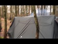 Our latest camp in the bushcraft cot Mk 2