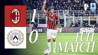 Full Match | AC Milan 1-0 Udinese | Chukwueze's seals the win! | Serie A 2024/25