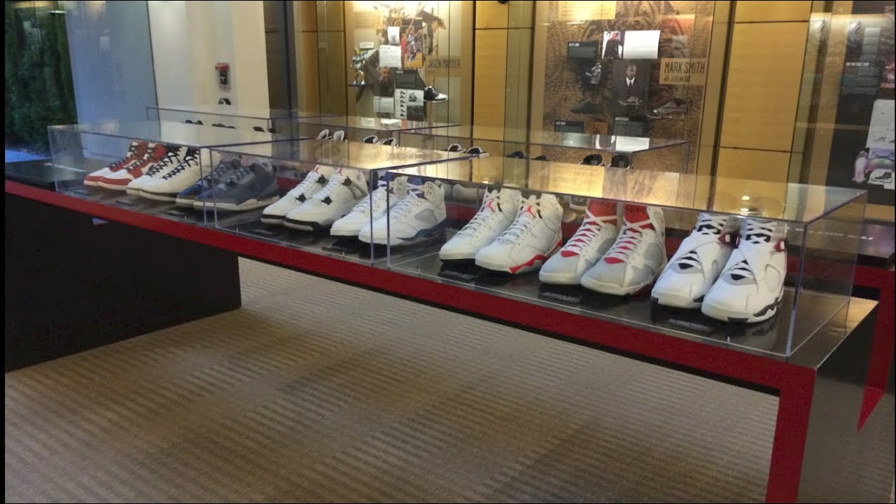 Jordan Brand Headquarters Lobby 2013 Nike BBall Designers Showcased! YouTube