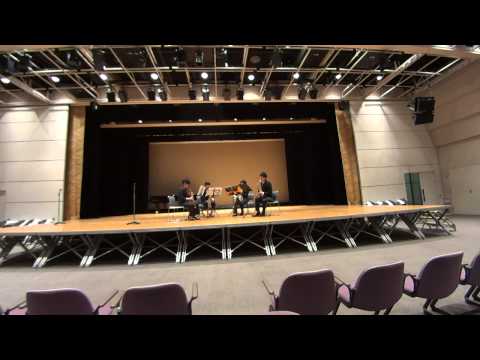 Tsukuba Saxophone Quartet - Thierry Escaich - Tango Virtuoso