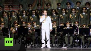 Ансамбль Александрова исполнил гимн «Вежливые люди» в «Лужниках»